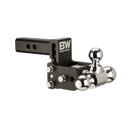 B&W Towing 2 Tow & Stow 3 Drop Triball Black TS10047B